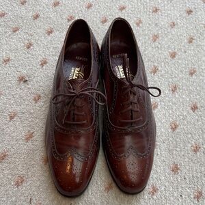 Bally Men's Brown Wingtip Oxfords
